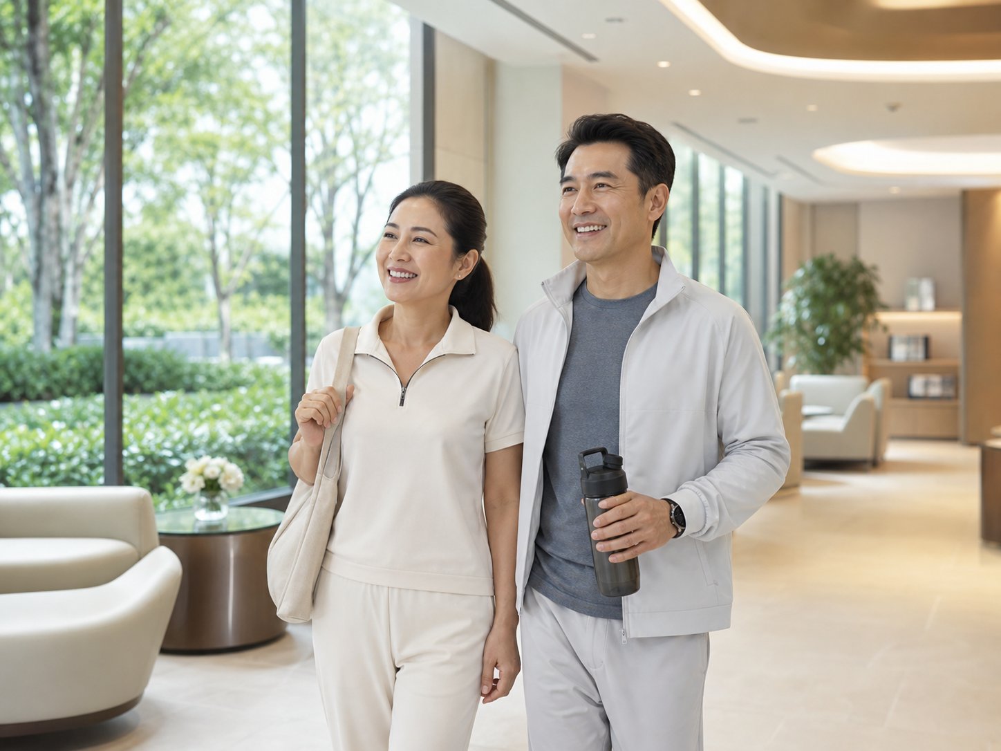 Happy and healthy longevity program patients