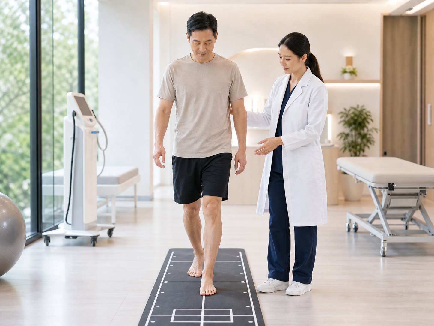 Gait and balance assessment for regeneration